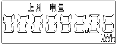 寧波三星dts188三相四線(xiàn)電表顯示界面3